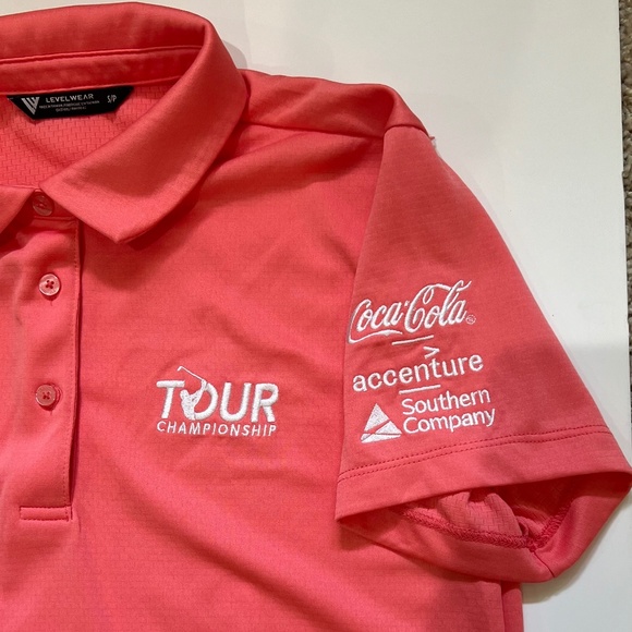 PGA Tour Championship 2023 Levelwear brand Volunteer short sleeve women's polo - Picture 2 of 4